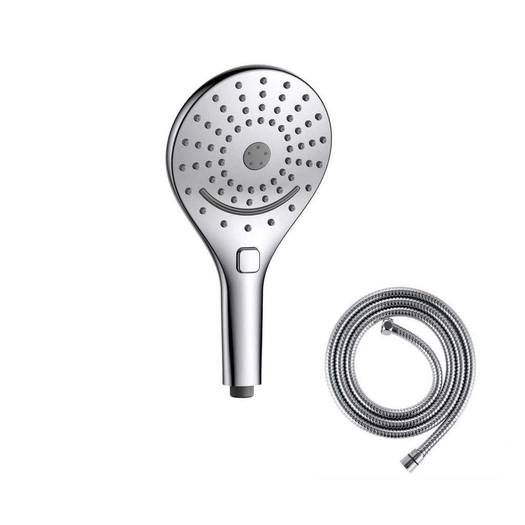 Aqua Rondo 6" Multifunction Handheld With Flexible Hose - Bhdepot