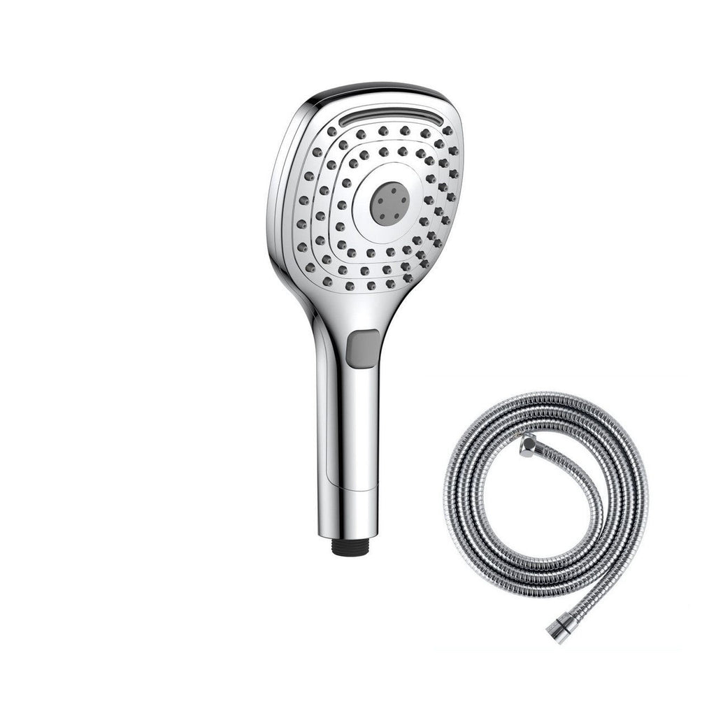 Aqua Piazza by 5" Multifunction Handheld With Flexible Hose - Bhdepot