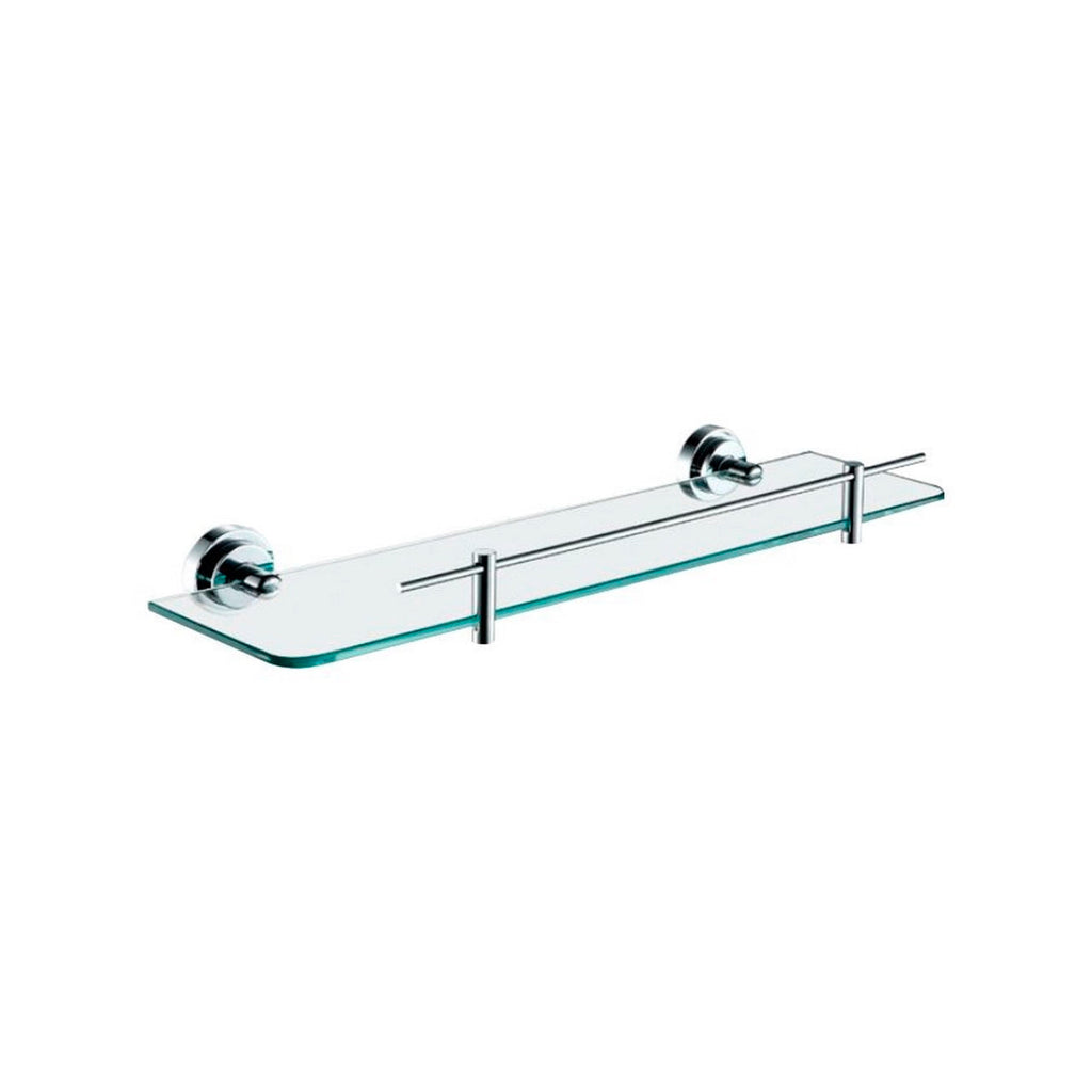 Aqua Rondo Glass Shelve - Home and Bath Depot