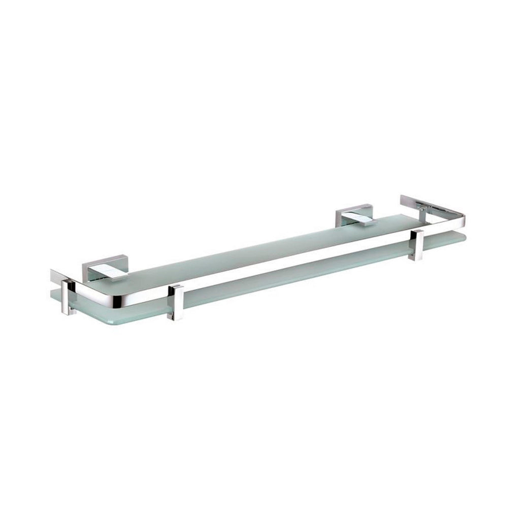 Aqua Plato Glass Shelve - Home and Bath Depot
