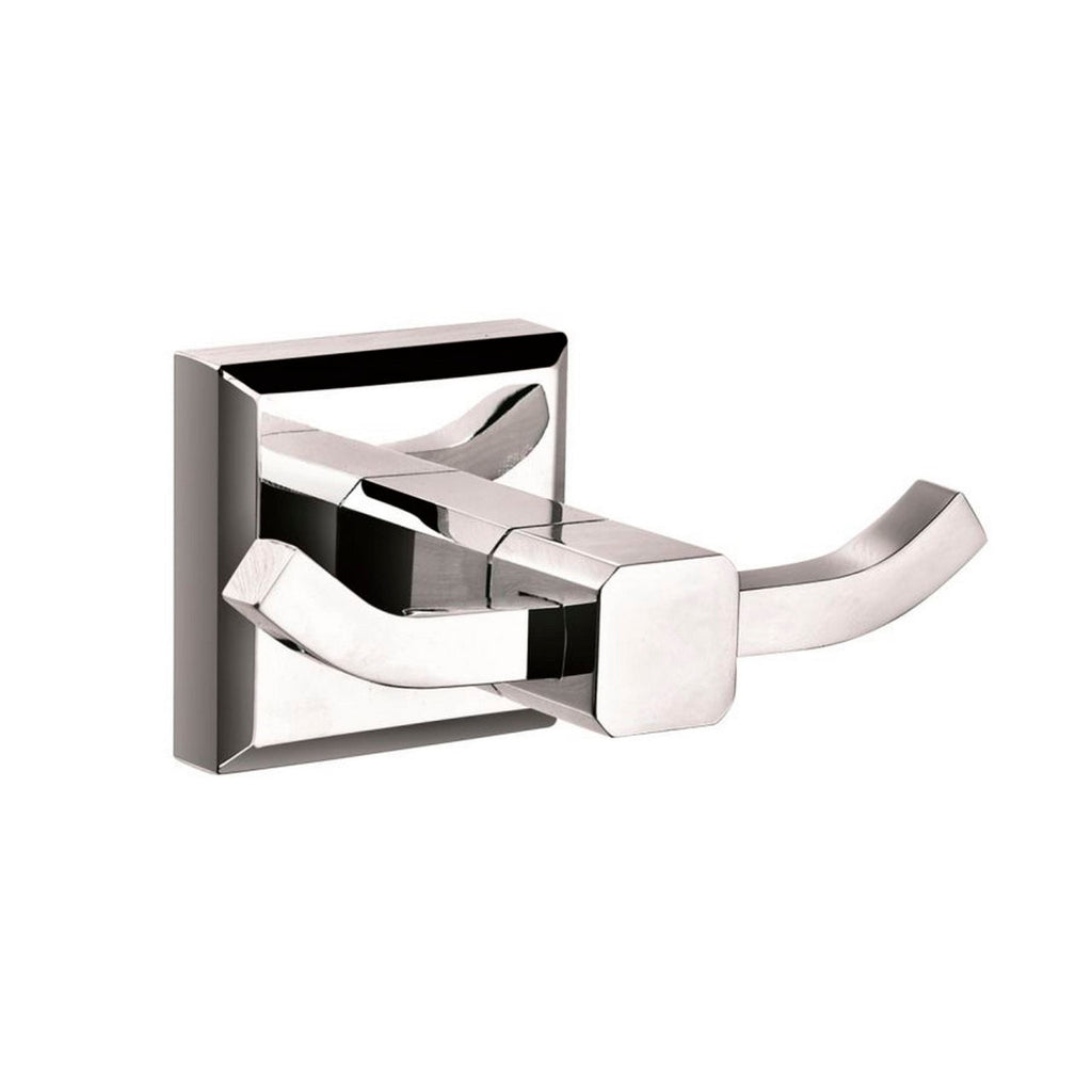 Aqua Nuon Double Robe Hook - Home and Bath Depot