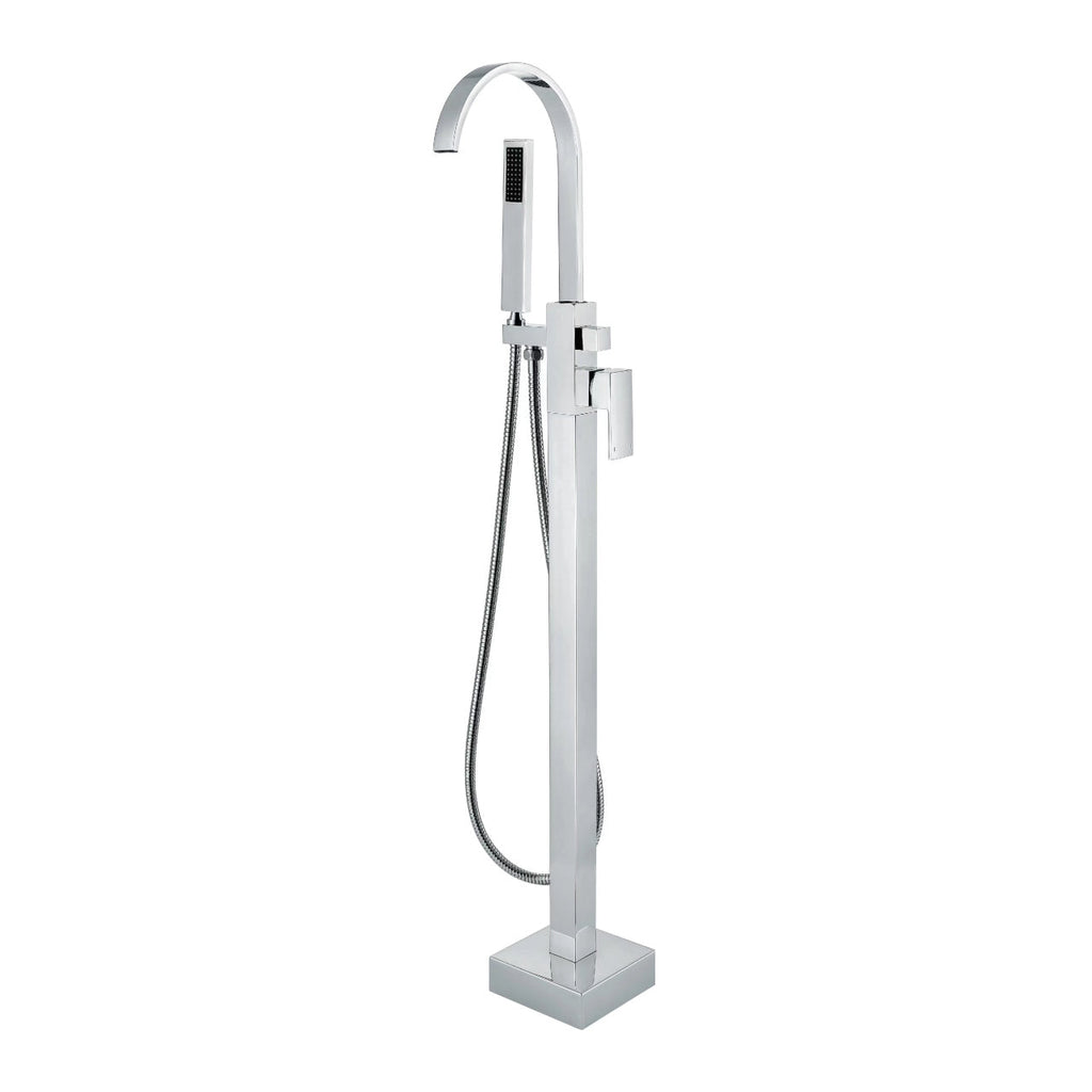 Aqua Arcco Floor Mounted Soker Tub Faucet - Bhdepot