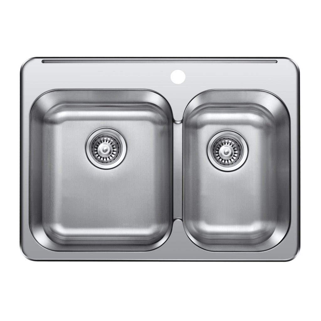 Ekati 28" x 21" 1 and a Half Top-Mount Kitchen Sink - Bhdepot