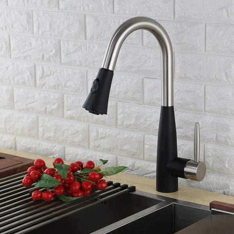 Kodaen Davison Pull-Down Dual Spray Kitchen Faucet F23113 - Bhdepot