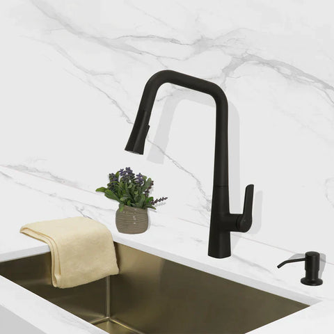 Kodaen Grani Pull-Down Dual Spray Kitchen Faucet - Touchless Sensor Version F44128 - Bhdepot