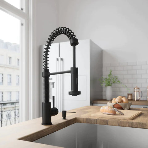 Kodaen Edison Pull-Out Dual Spray Kitchen Faucet F25133 - Bhdepot