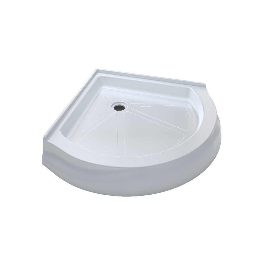 Adonis 36" x 36" Corner Shower Base - Bhdepot