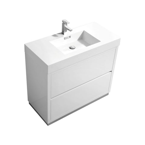 Bliss 40" Free Standing Modern Bathroom Vanity - Home and Bath Depot