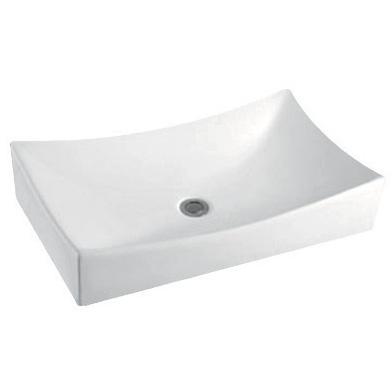 Florencia 26" x 16" Half Moon Vessel Sink - Bhdepot