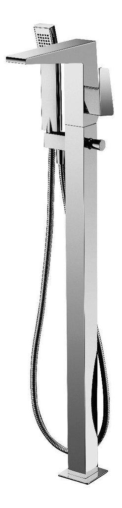 Suki Modern Square Freestanding Tub Faucet - Bhdepot