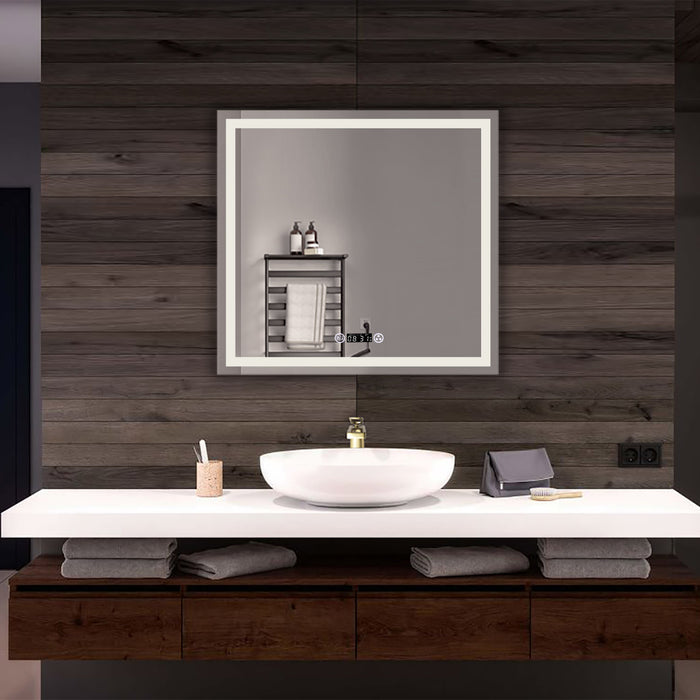 Kodaen Embrace Bathroom LED Vanity Mirror with Built-in Bluetooth Speaker - MSL-105T - Bhdepot 