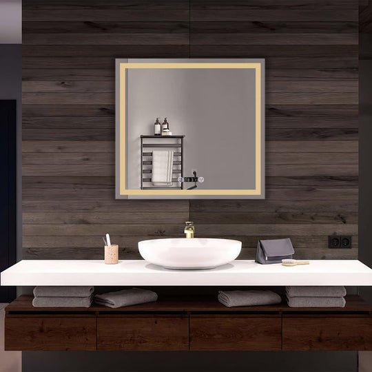 Kodaen Embrace Bathroom LED Vanity Mirror with Built-in Bluetooth Speaker - MSL-105T - Bhdepot 