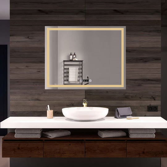 Kodaen Embrace Bathroom LED Vanity Mirror with Built-in Bluetooth Speaker - MSL-105T - Bhdepot 