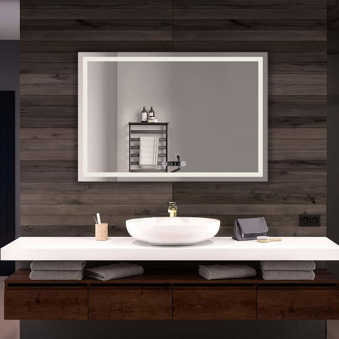Kodaen Embrace Bathroom LED Vanity Mirror with Built-in Bluetooth Speaker - MSL-105T - Bhdepot 