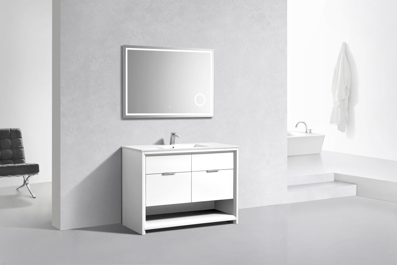 Nudo 48″ Single Sink Modern Bathroom Vanity - Bhdepot 