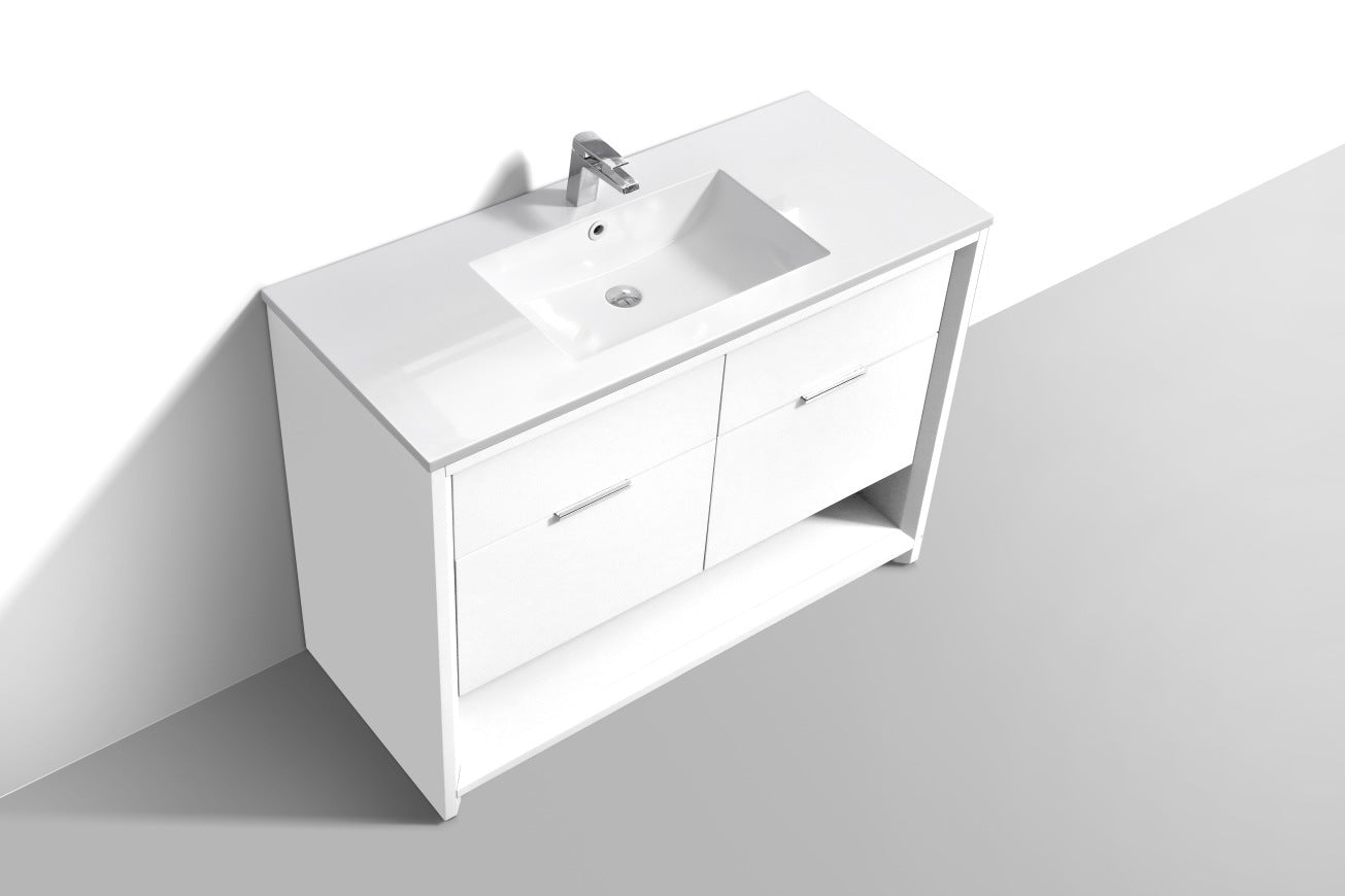 Nudo 48″ Single Sink Modern Bathroom Vanity - Bhdepot 