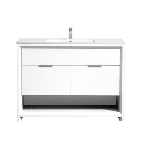 Nudo 48″ Single Sink Modern Bathroom Vanity - Bhdepot 