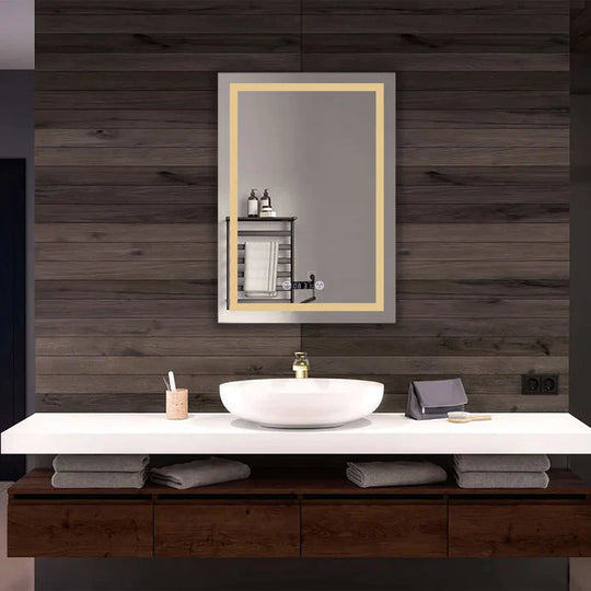 Kodaen Embrace Bathroom LED Vanity Mirror with Built-in Bluetooth Speaker - MSL-105T - Bhdepot 