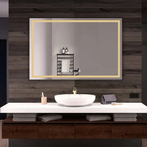 Kodaen Embrace Bathroom LED Vanity Mirror with Built-in Bluetooth Speaker - MSL-105T - Bhdepot 