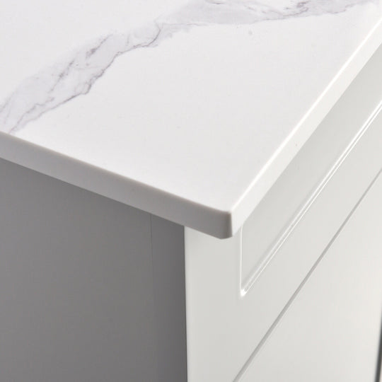 Serena 30″ Free Standing Bathroom Vanity With Quartz Countertop - Bhdepot 