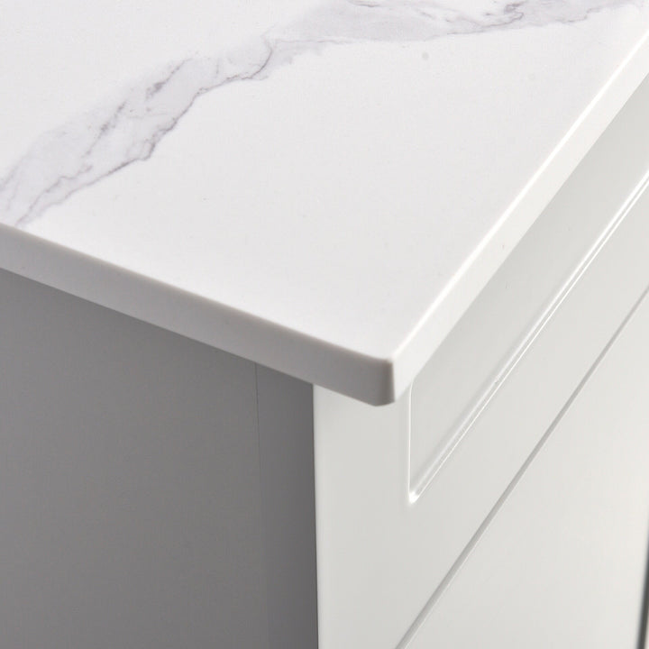 Serena 30″ Free Standing Bathroom Vanity With Quartz Countertop - Bhdepot 