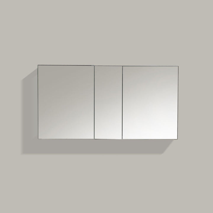 Kube 50" Mirrored Medicine Cabinet - Home and Bath Depot