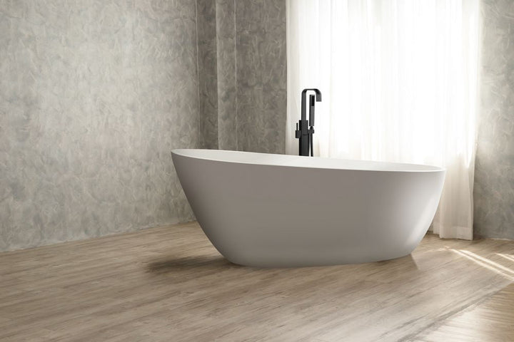 Bianca 67.5" Round Freestanding Bathtub - Bhdepot 