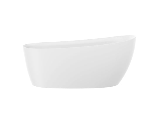 Bianca 67.5" Round Freestanding Bathtub - Bhdepot 