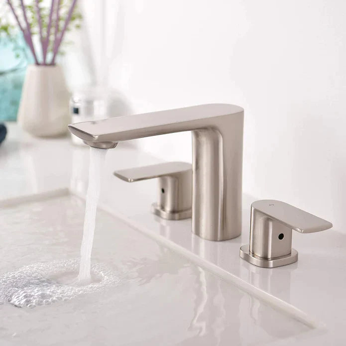 Kodaen Timelyss Three Holes Widespread Bathroom Faucet F13127 - Bhdepot 