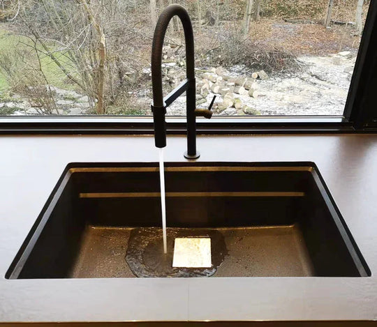 Kodaen Brizo Pull-Out Dual Spray Kitchen Faucet F25304 - Bhdepot 