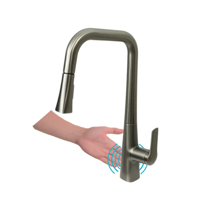 Kodaen Grani Pull-Down Dual Spray Kitchen Faucet - Touchless Sensor Version F44128 - Bhdepot 