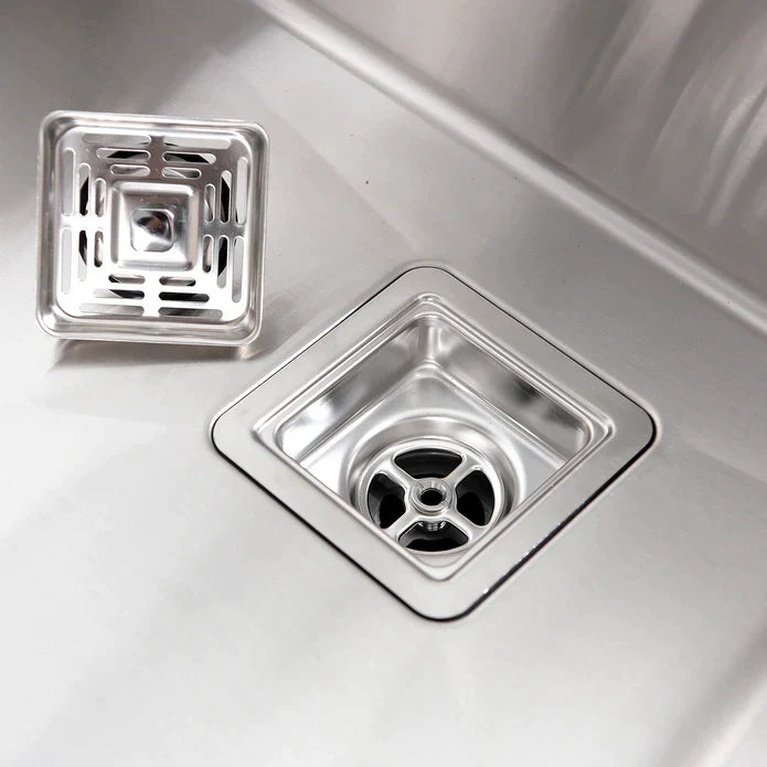 Kodaen 32" Workstation Undermount Single Bowl Kitchen Sink in 16 Gague UNS3000 - Bhdepot 