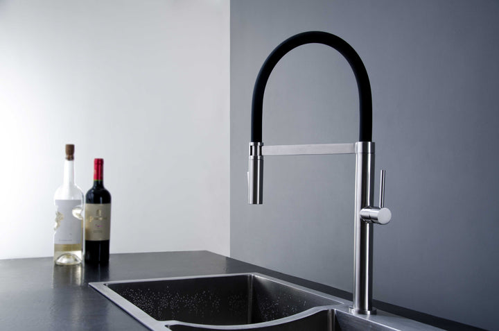 Miaggi Pull-Down Chef Style Kitchen Faucet - Bhdepot 