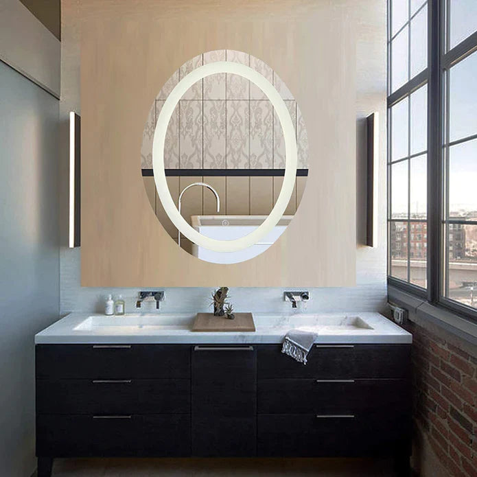 Kodaen Oval Bathroom LED Vanity Mirror - MSL-114 - Bhdepot 
