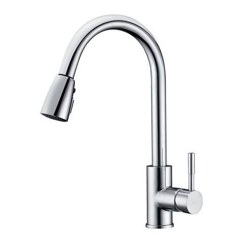 Mateo Pull-Out Kitchen Faucet (Dual Spray) - Bhdepot 