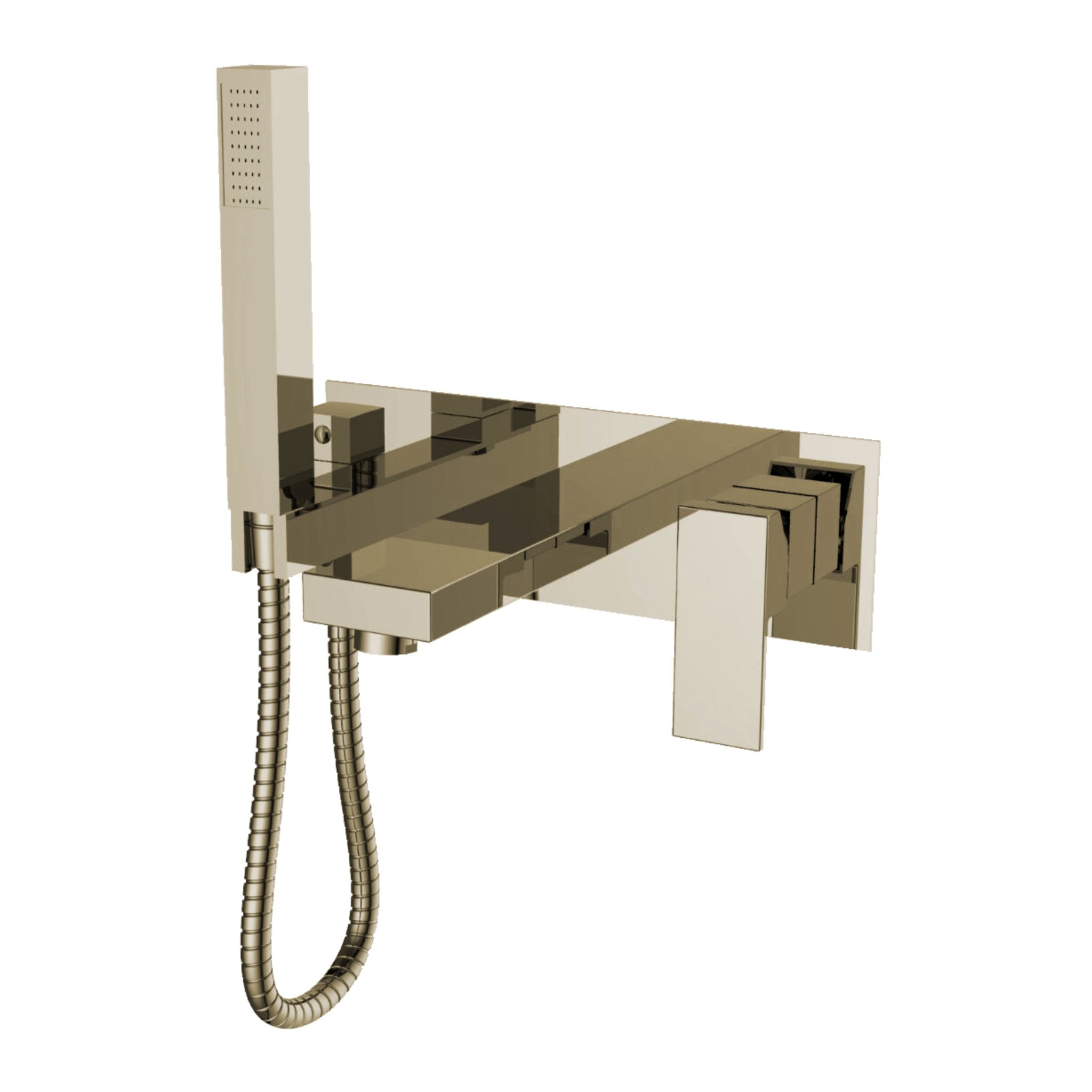 Sally Square Wall Mounted Tub Faucet - Bhdepot 