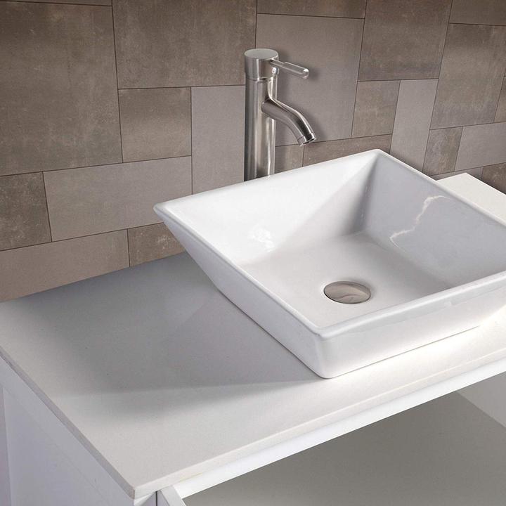 Vanity Art - Monaco 108" Double Vessel Sink Bathroom Vanity Set with Sinks and Mirrors - 3 Side Cabinets - Bhdepot 