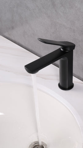 Aqua Balli Single Lever Bathroom Vanity Faucet - Bhdepot 