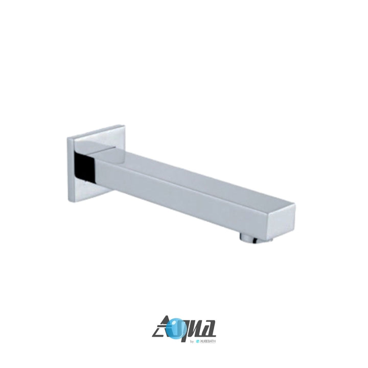 Aqua Piazza Brass Shower Set with Ceiling Mount Square Rain Shower (Tub Filler and 4 Body Jets) - Home and Bath Depot