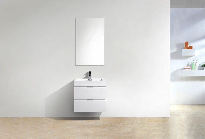 Bliss 24" Wall Mount Modern Bathroom Vanity - Home and Bath Depot