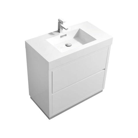 Bliss 36" Free Standing Modern Bathroom Vanity - Home and Bath Depot