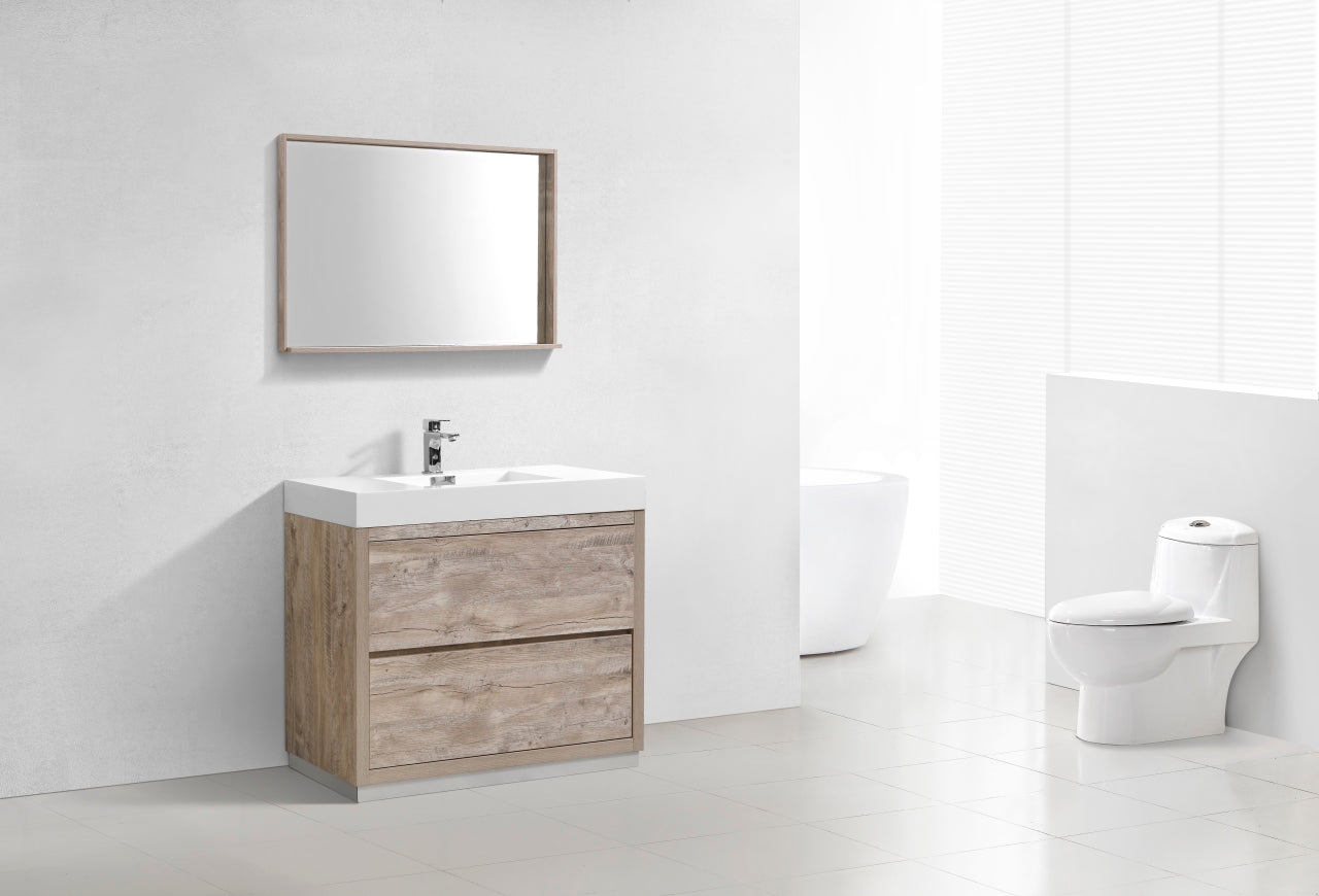 Bliss 40" Free Standing Modern Bathroom Vanity - Home and Bath Depot