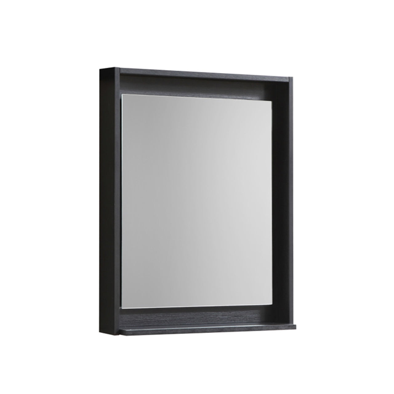Bosco 24" Framed Mirror With Shelve - Bhdepot 