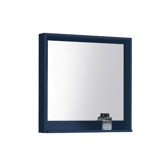 Bosco 30" Framed Mirror With Shelve - Bhdepot 