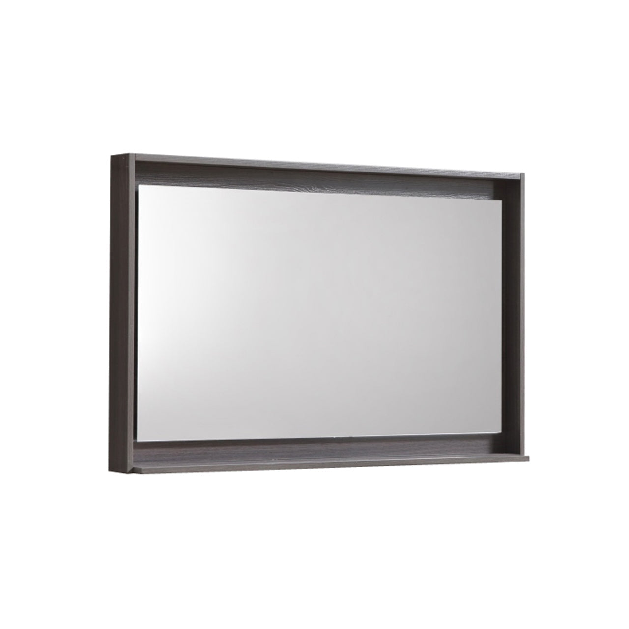 Bosco 36" Framed Mirror With Shelve - Bhdepot 