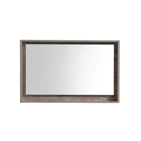 Bosco 40" Framed Mirror With Shelve - Bhdepot 