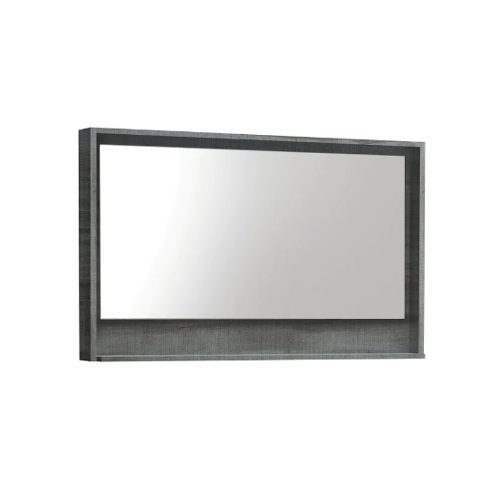 Bosco 48" Framed Mirror With Shelve - Bhdepot 