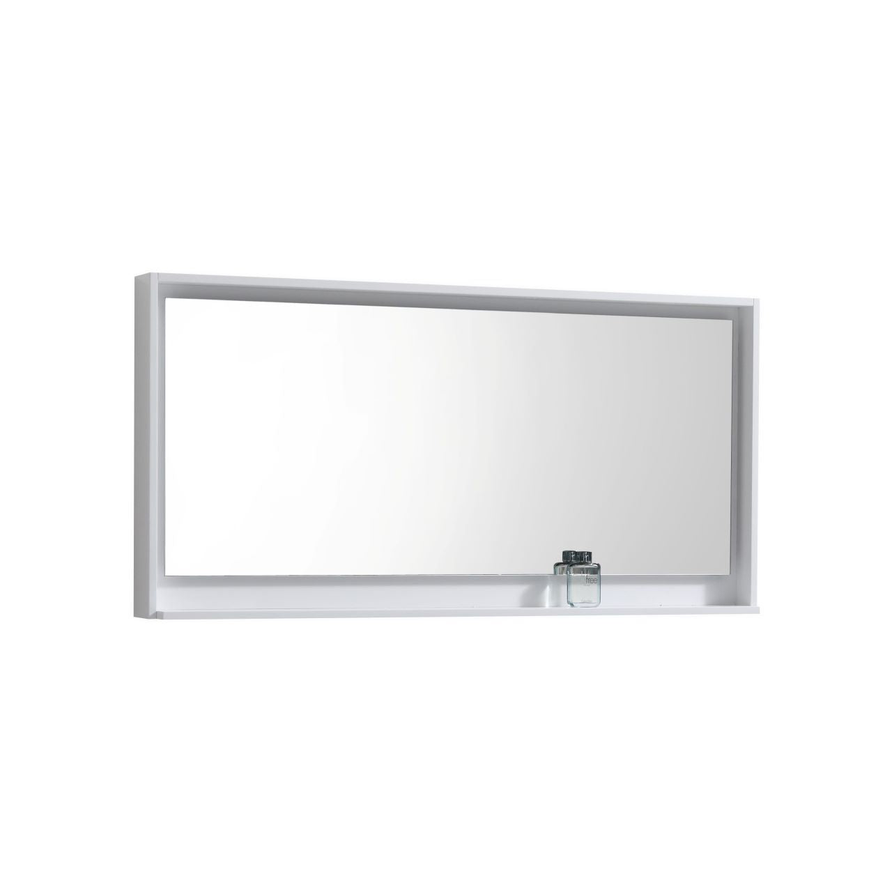 Bosco 60" Framed Mirror With Shelve - Bhdepot 
