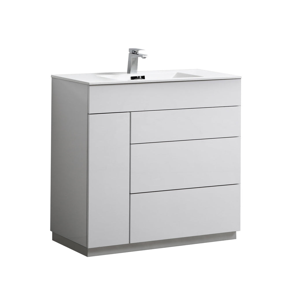 Milano 36" Modern Bathroom Vanity - Home and Bath Depot