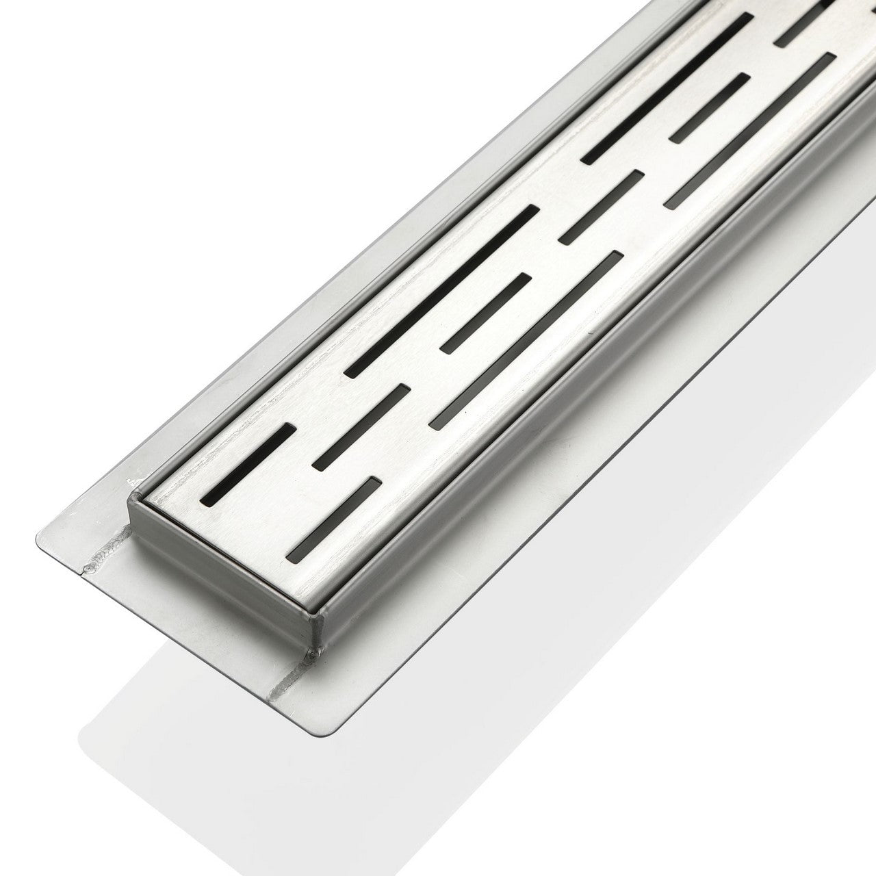 Kube 35.5" Linear Drain with Linear Grate - Bhdepot 